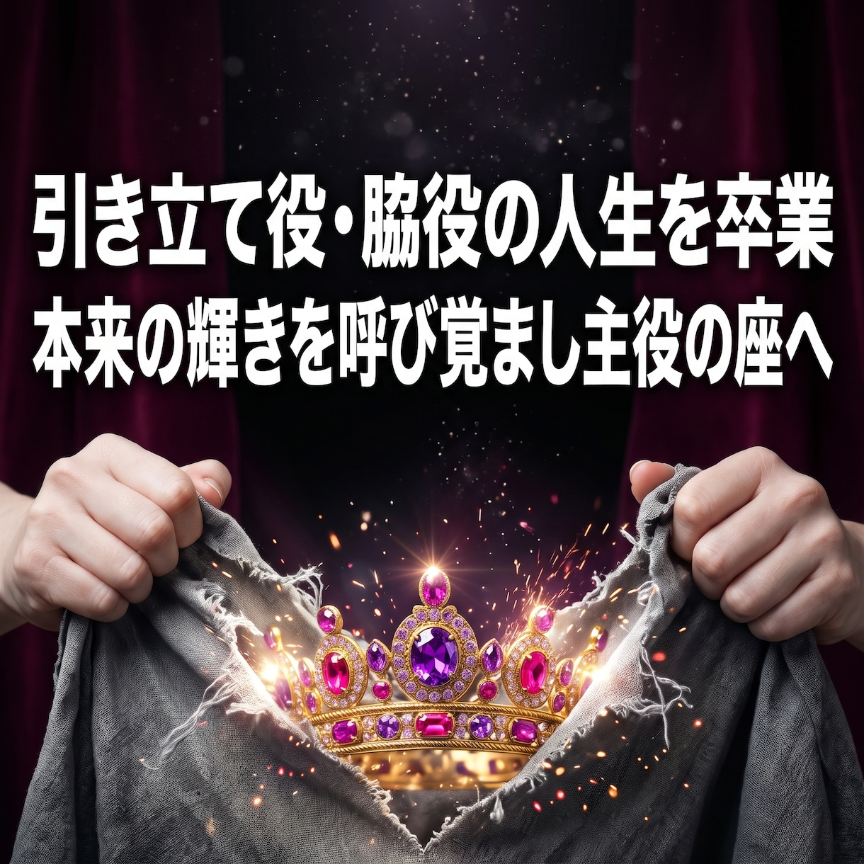 自分ばかり損をする不運を断ち主役の座へ導きます なぜあの女ばかり恵まれるのか。引き立て役の鎖を焼き払い主役へ イメージ4