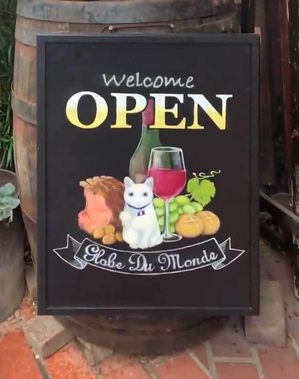 手描きオリジナル看板、オイルチョークで仕上げます ✳︎お店や披露宴のwelcomeボードをおしゃれに✳︎ イメージ2