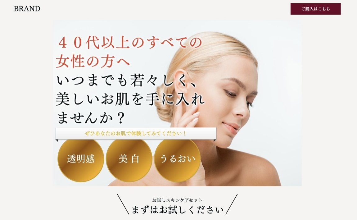 ペライチでライティングページ（LP）を作ります 修正はお客様が納得するまで何度でも行います。 イメージ2