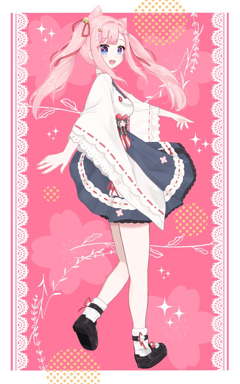 格安で可愛い厚塗りorアニメ塗り一枚絵描きます Vtuber様などにオススメ格安プラン イメージ2