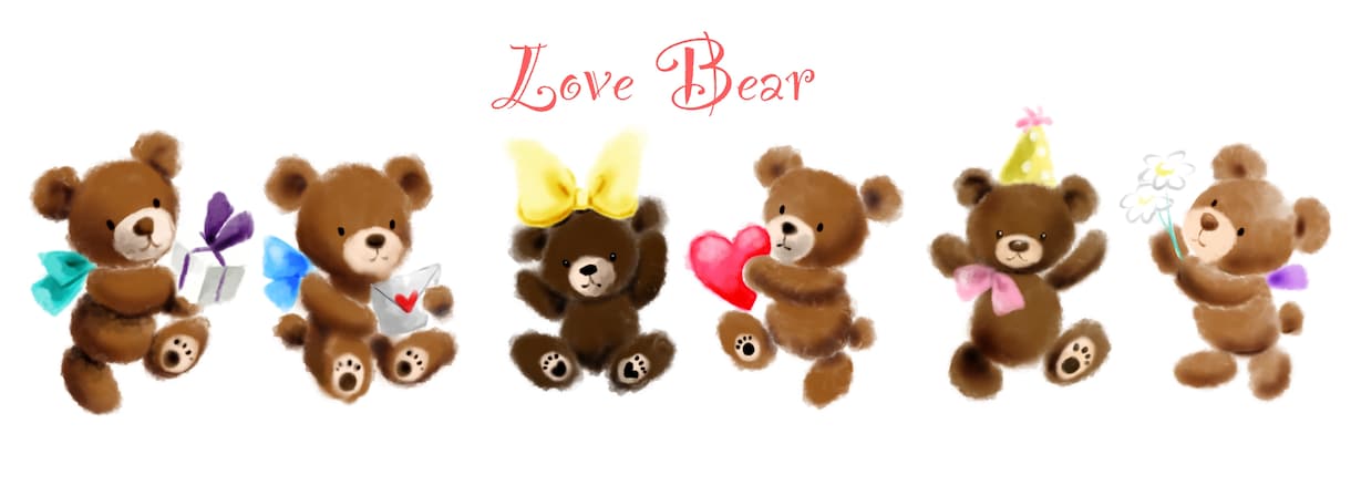 動物キャラクター描きます かわいい動物キャラクター描きます。アイコンやグッズ等 イメージ3