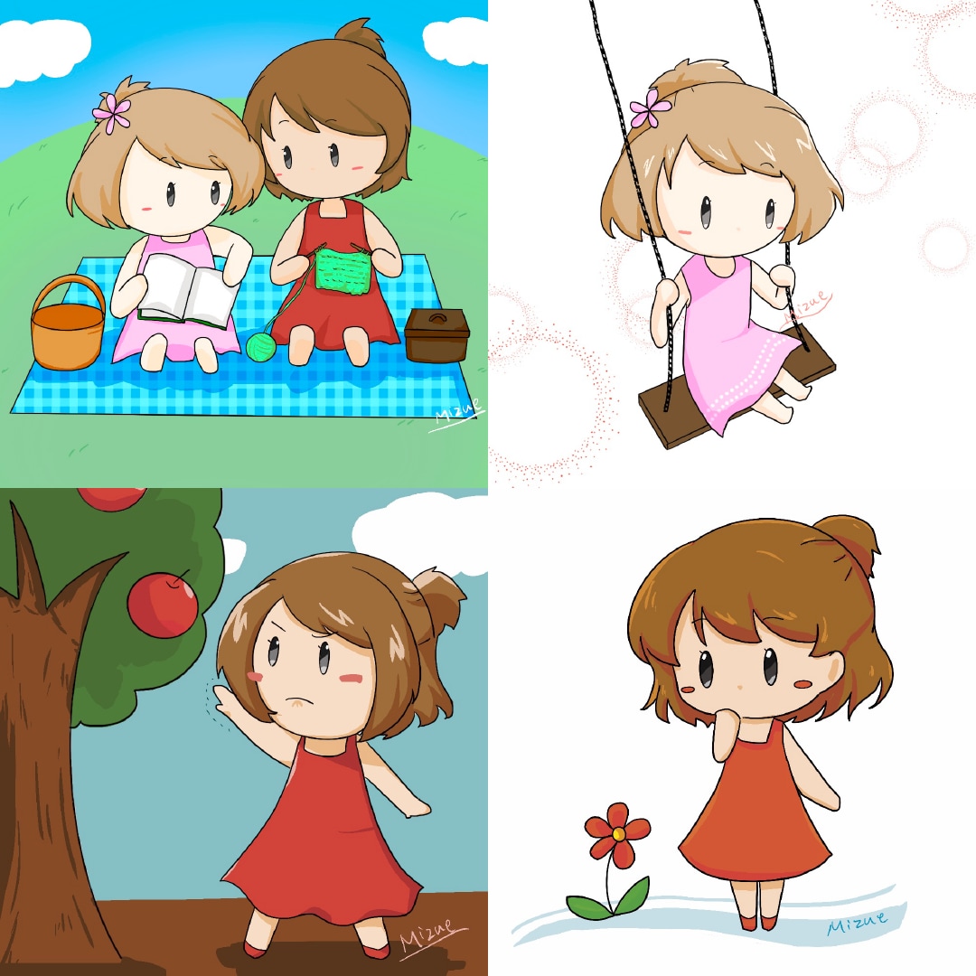 シンプルかわいいカラーイラスト描きます ブログなどに使いやすいフルカラーイラストをご提供します！ イメージ5