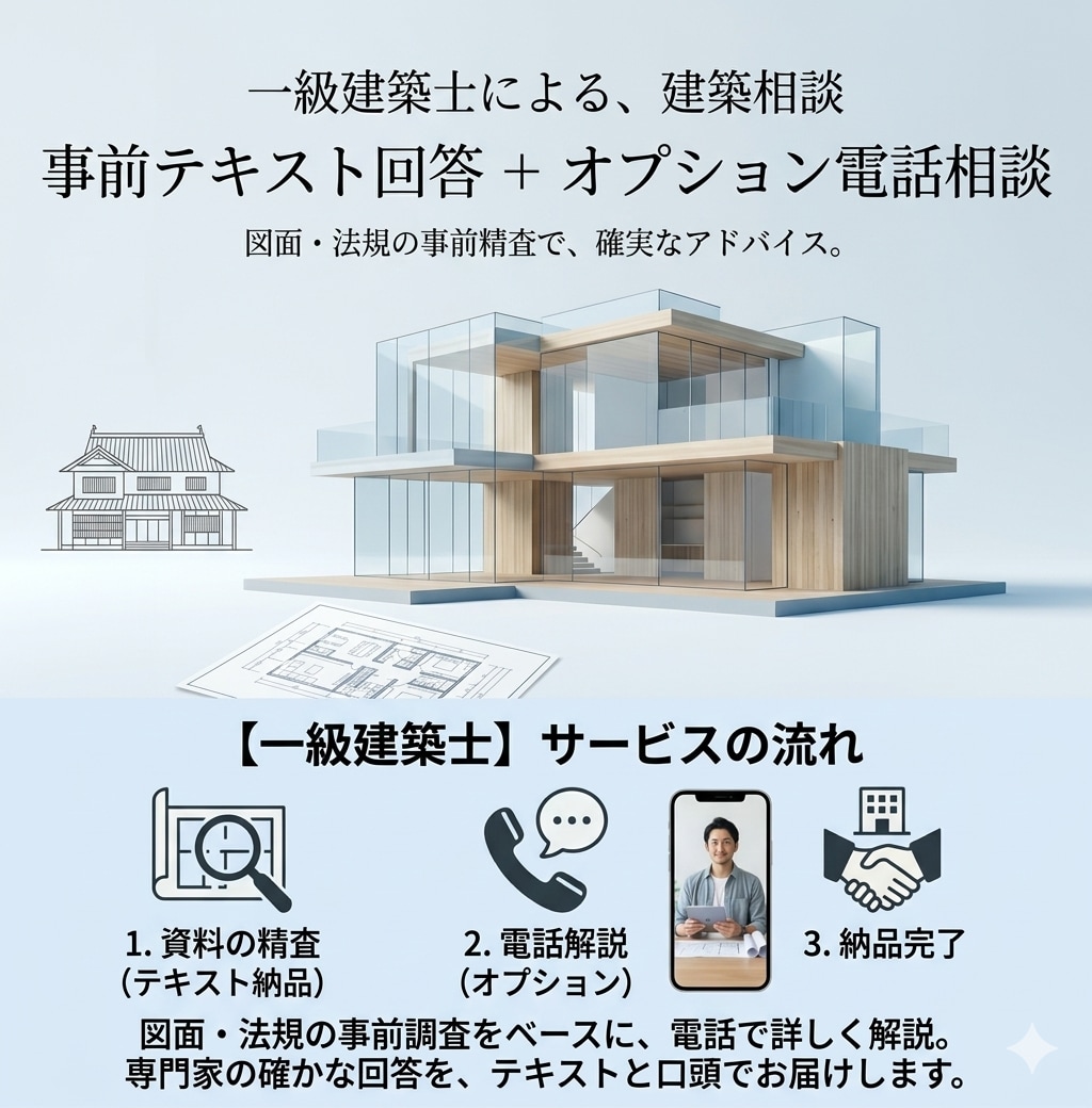 一級建築士が住宅用土地のリスクと可能性を診断します その土地、本当に買って大丈夫ですか？住宅設計のプロが診断 イメージ2