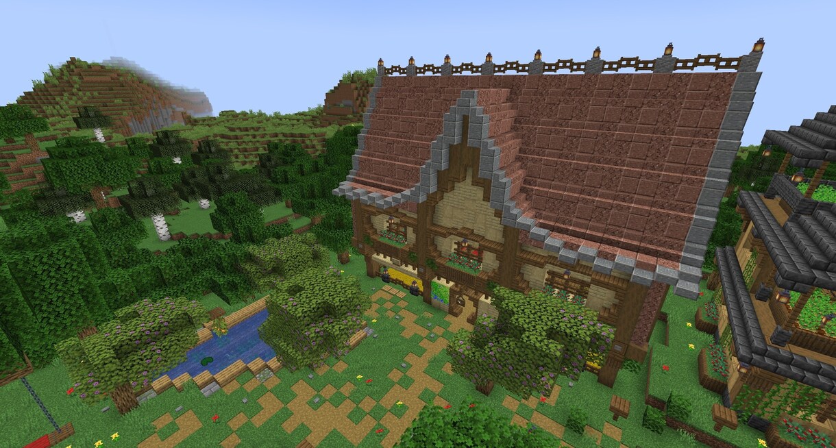 オシャレで落ち着くマイクラ建築代行します 『利便性×デザイン性』を元に、マイクラ建築を代行します。 イメージ1