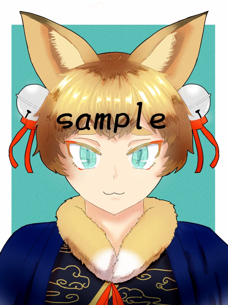 アイコン用イラスト、1枚絵制作致します あなたオリジナルのアイコンにしてみませんか イメージ2