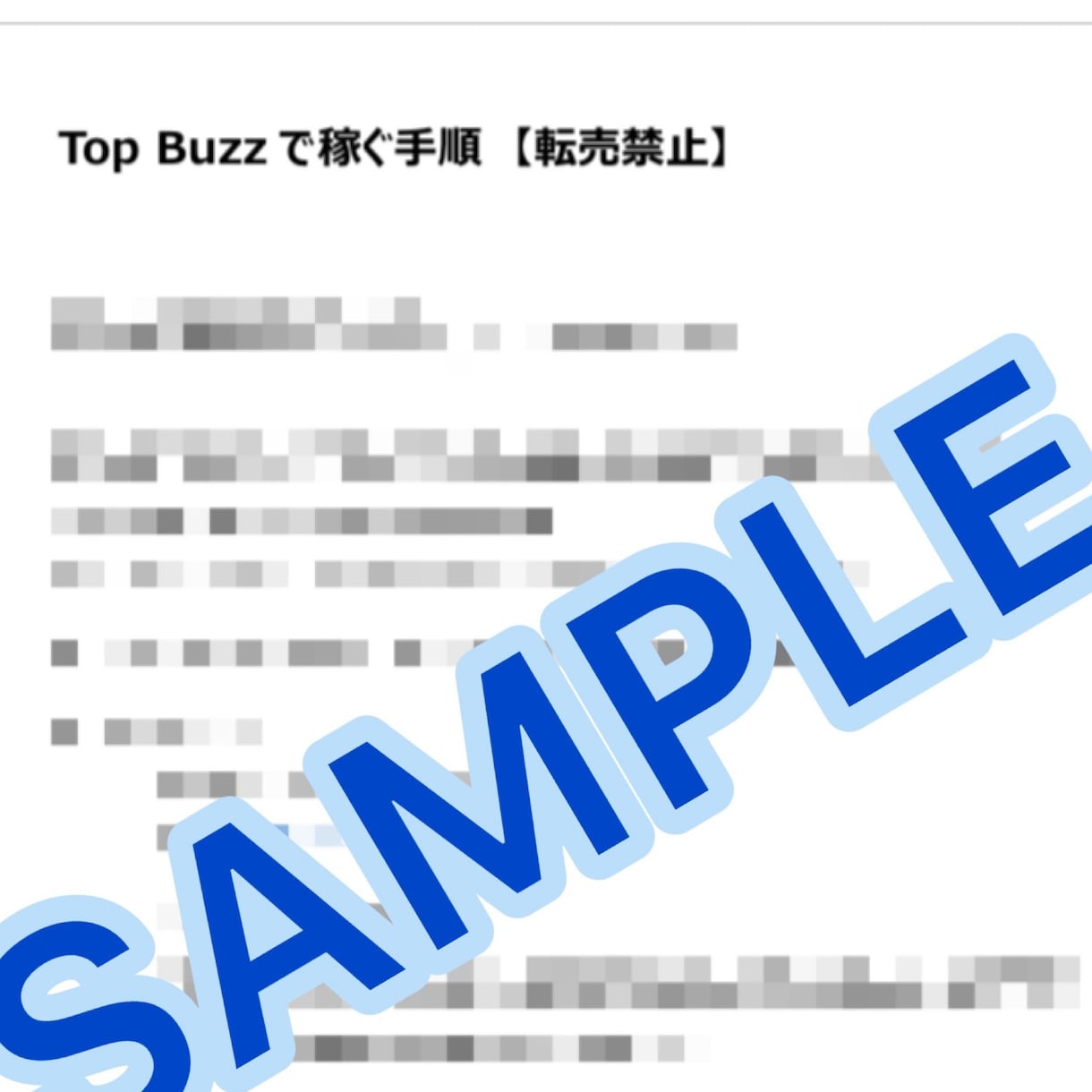 人気の副業Top Buzz！収益化まで導きます 全くの初心者の方向け。無駄なく収益化するコツ満載！ イメージ2
