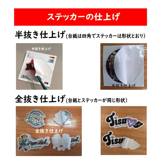 お持ちのデータを印刷後ステッカーで納品致します 屋外・車・バイクOK！色落ちなしの耐水ステッカー イメージ7