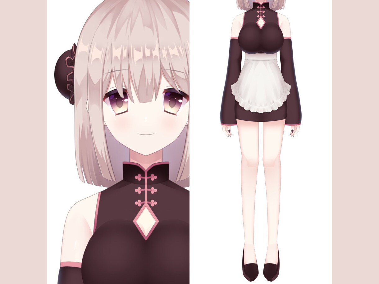 Vtuberなどで使えるLive2Dを制作します 可愛く・かっこよくなるよう顔にこだわって描きます！ イメージ2