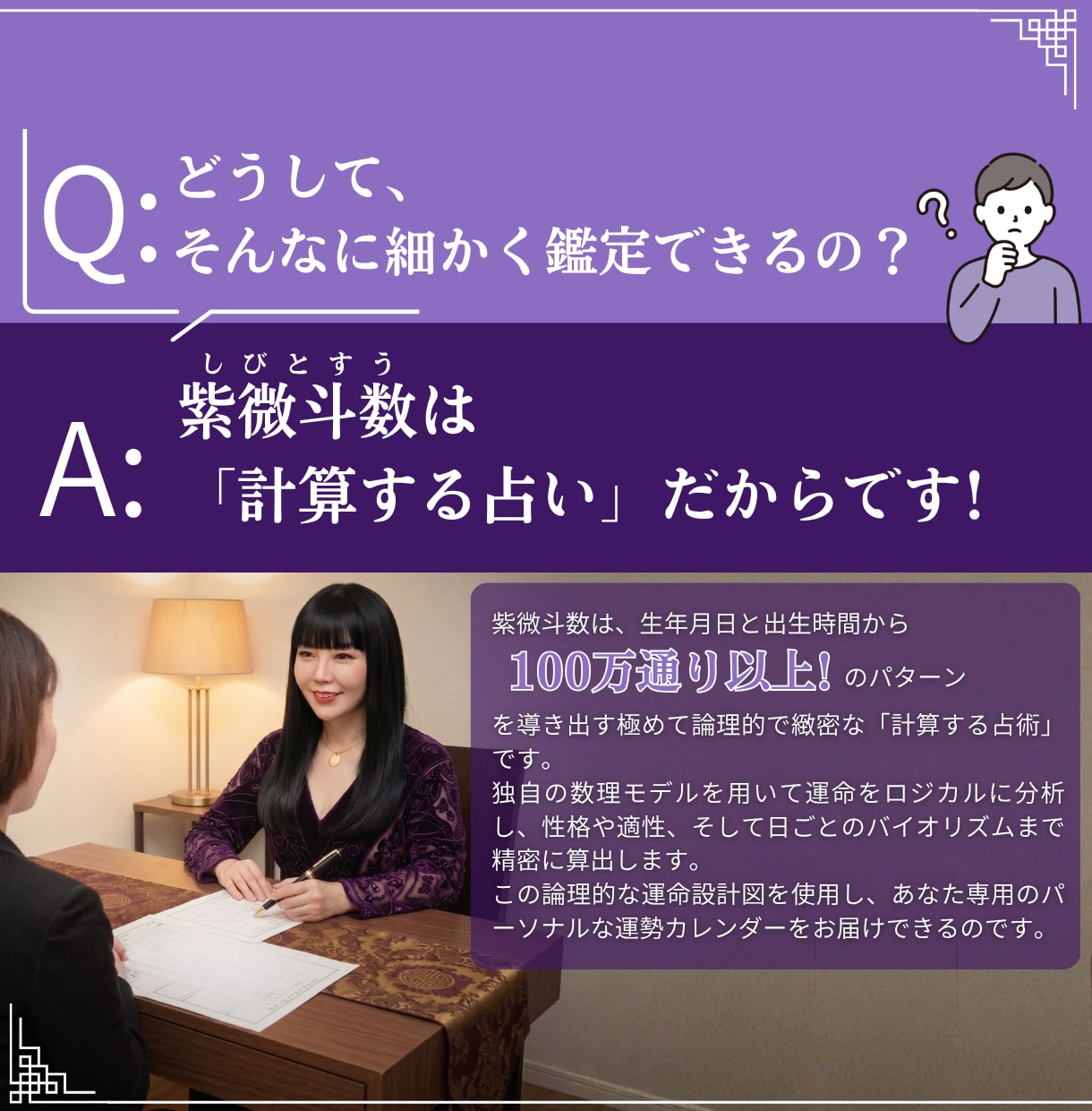 開運日＆注意日はいつ？1ヵ月占いカレンダー作ります 金運・仕事運・開運の波を先読み！紫微斗数のフルオーダー占い イメージ6