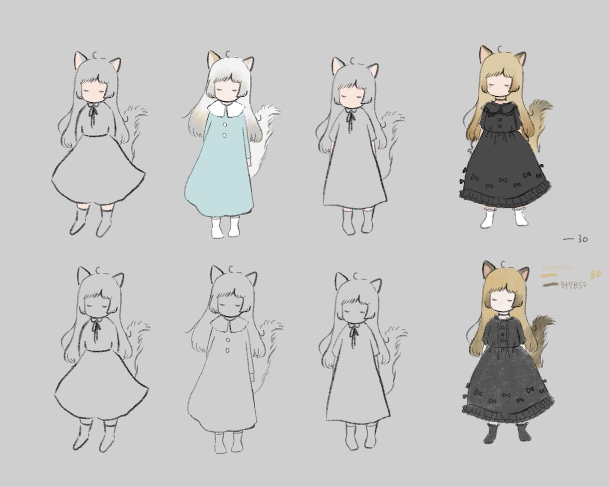 絵本・ファンタジー素材｜世界観が伝わる絵を描きます VTuberさん、ボカロMV、結婚式などでも！まずはご相談を イメージ5