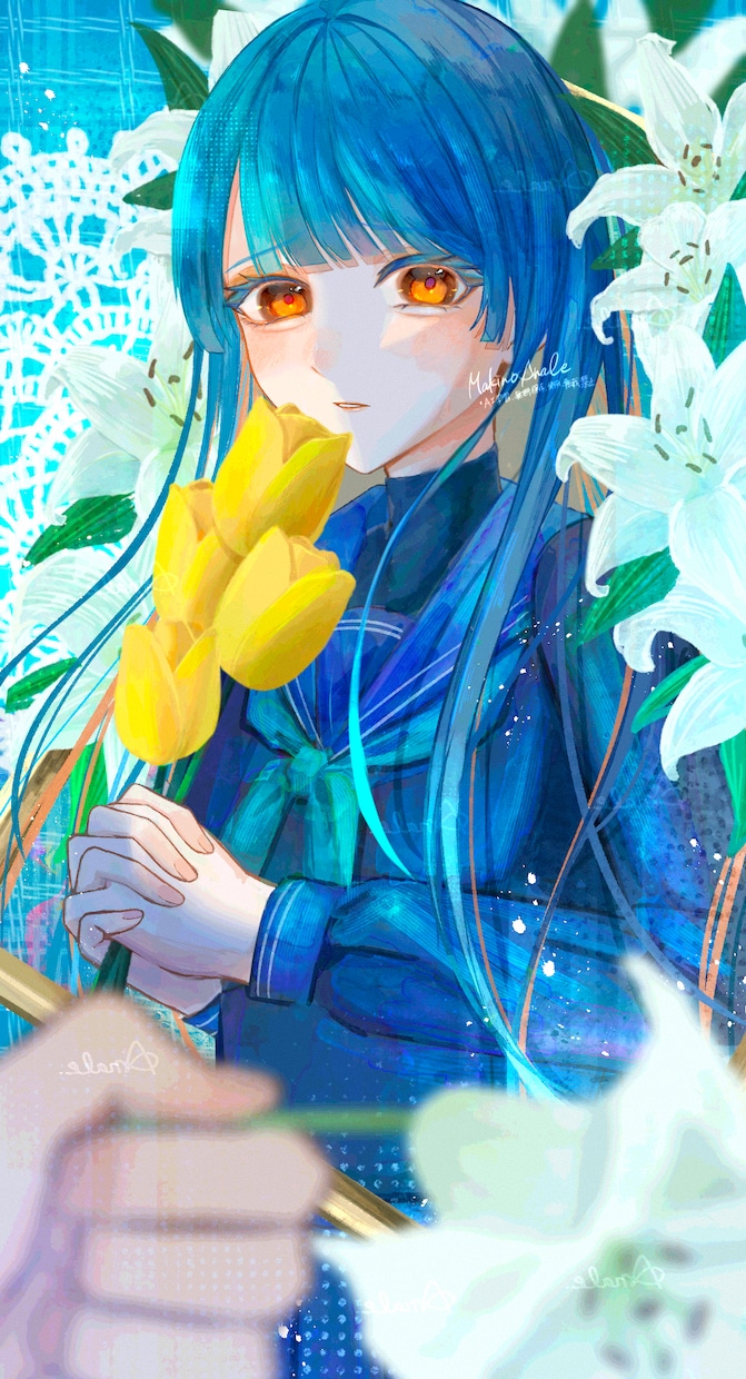 商用利用可！切なくて綺麗なイラストを描きます アイコン、動画用、立ち絵、あらゆるイラストを描きます！ イメージ4