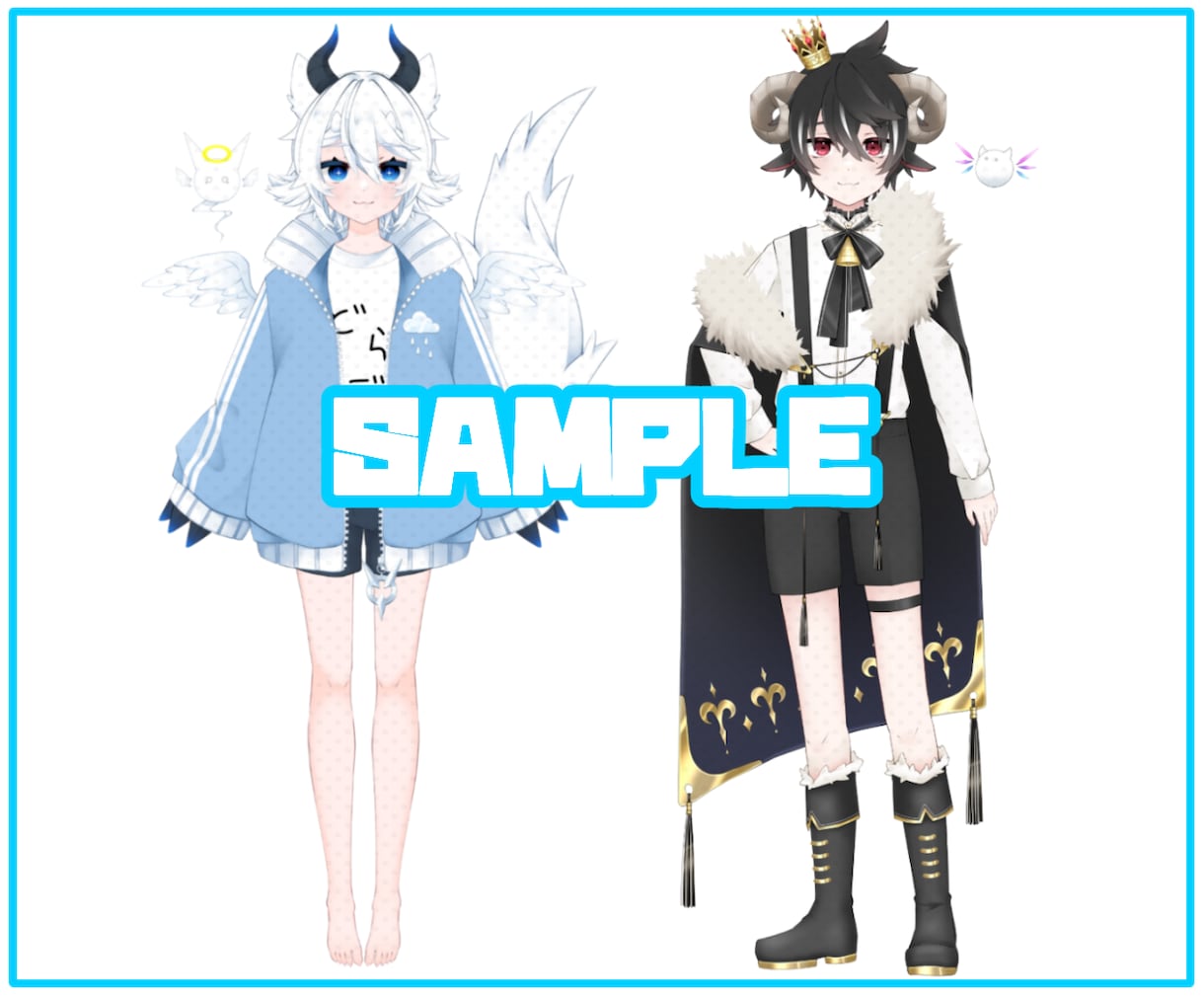 Live2Dモデル制作します キャラデザからモデリングまでできます❢❢ イメージ2