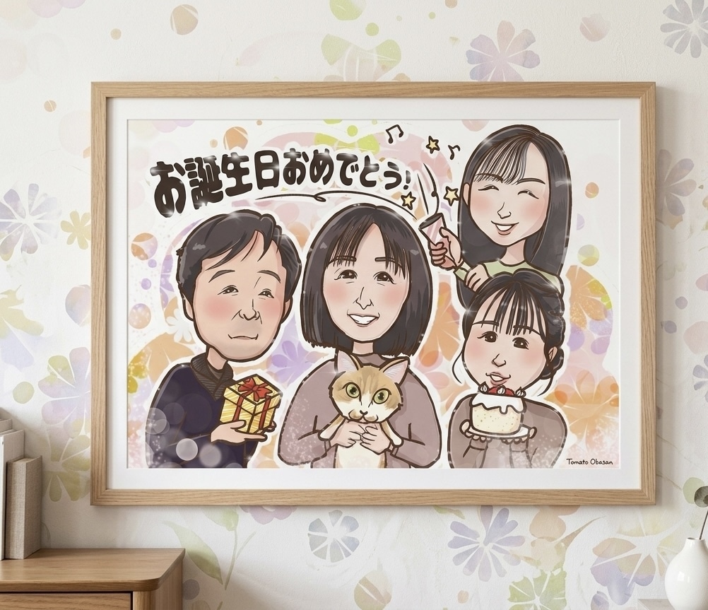 似てる！かわいい！キャラクター風の似顔絵描きます データ納品で急ぎも対応！アイコンからウェルカムボードまで イメージ2