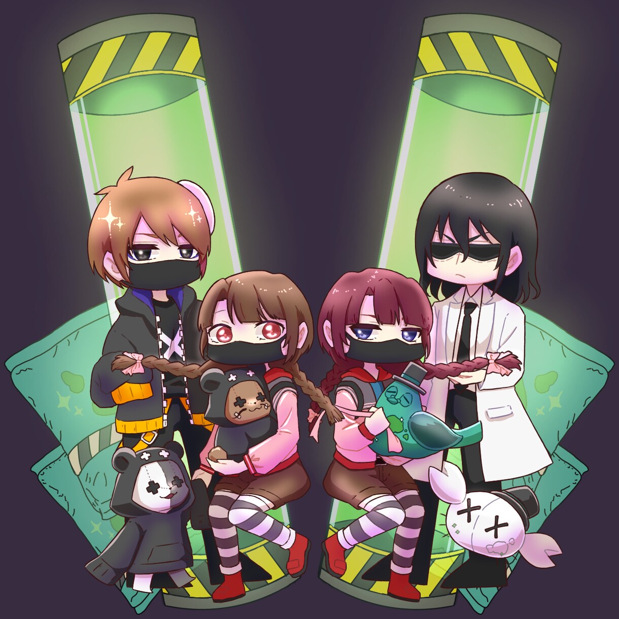 かわいいちびキャラ･SDのアイコン描きます イメージキャラクターをSDにして個性を出そう◎ イメージ10