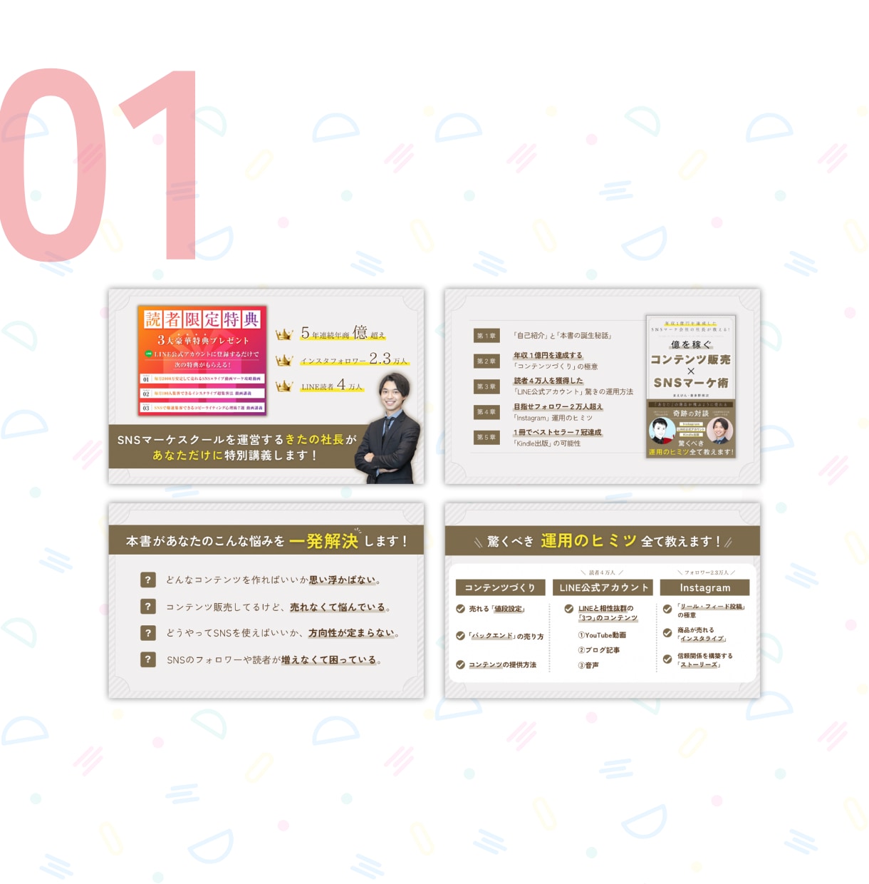 Kindle本 A＋コンテンツ(2枚〜)制作します Webライター兼デザイナーがあなたの大切な書籍を光らせます。 イメージ2