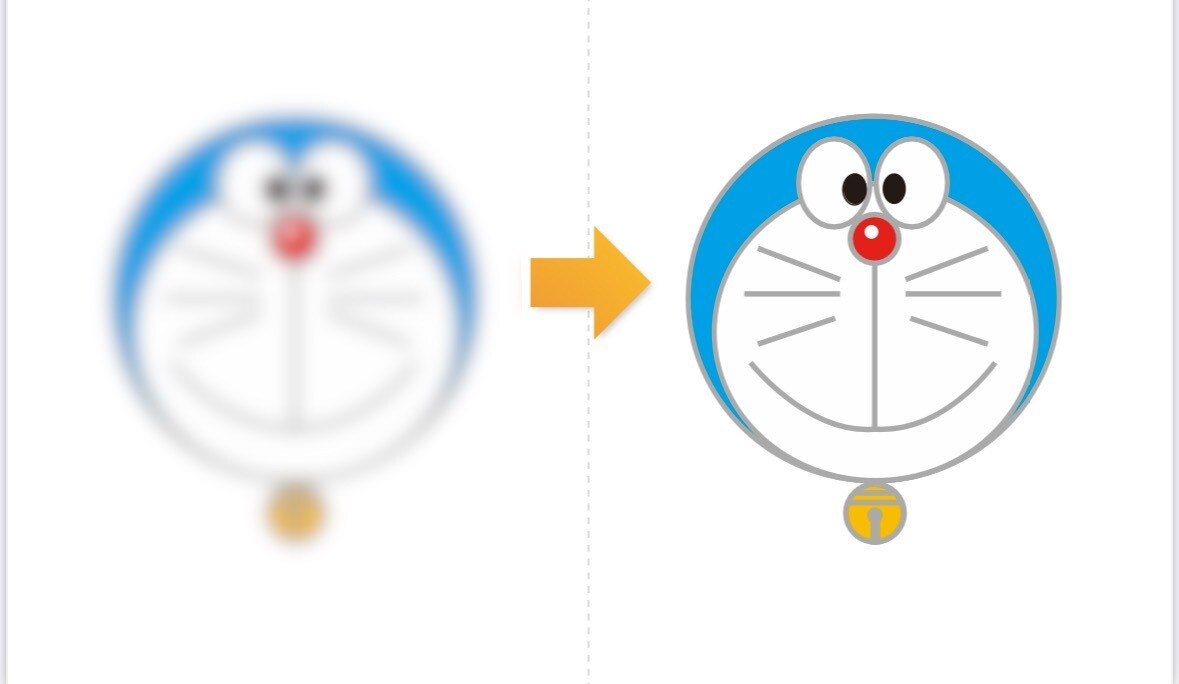 画像データ化します 荒い画像や手書きのデザインをデータに変換! イメージ1