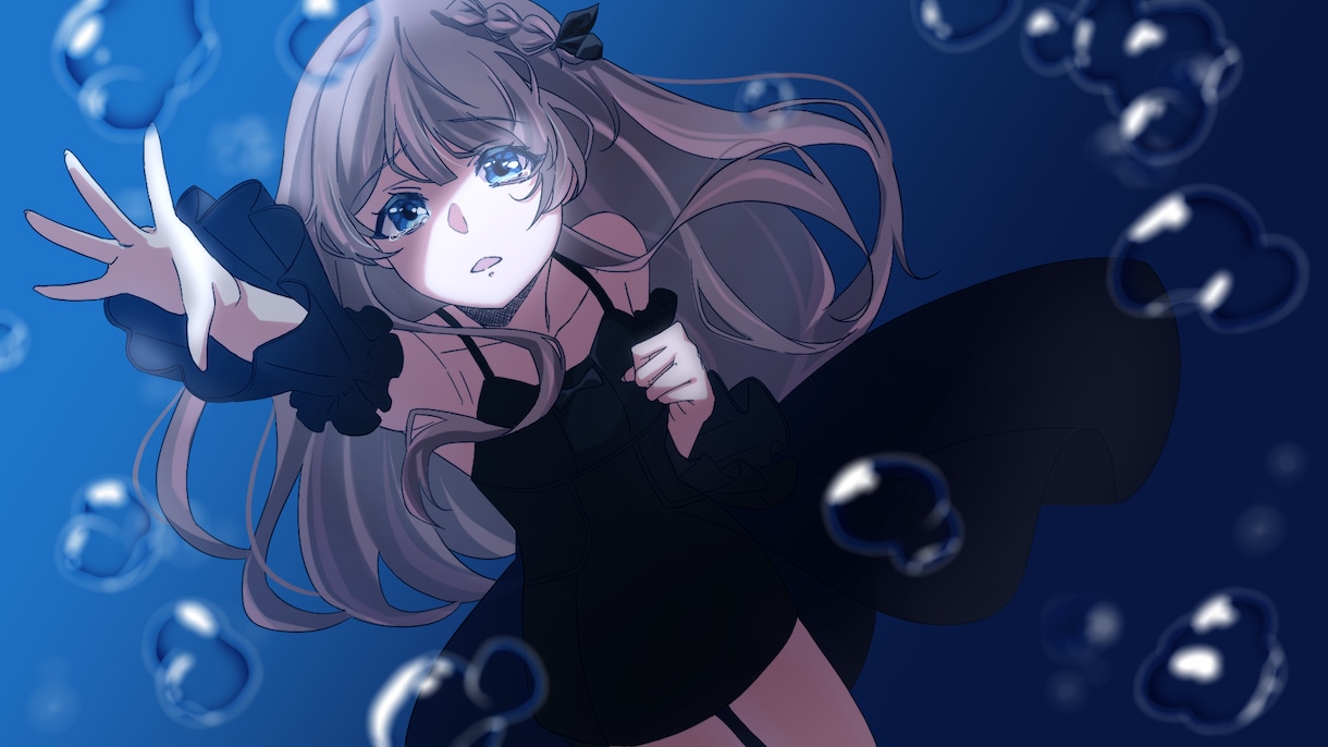 歌ってみたのサムネイルを描きます 本家寄せOK！可愛い絵柄のイラストが得意です♡ イメージ5