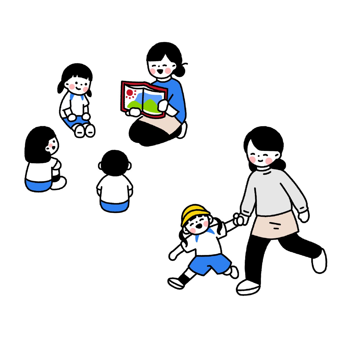 シンプル・かわいい・親しみやすいイラスト描きます 商用OK！書籍・雑誌・Web・SNS・広告・教材・アプリなど イメージ7