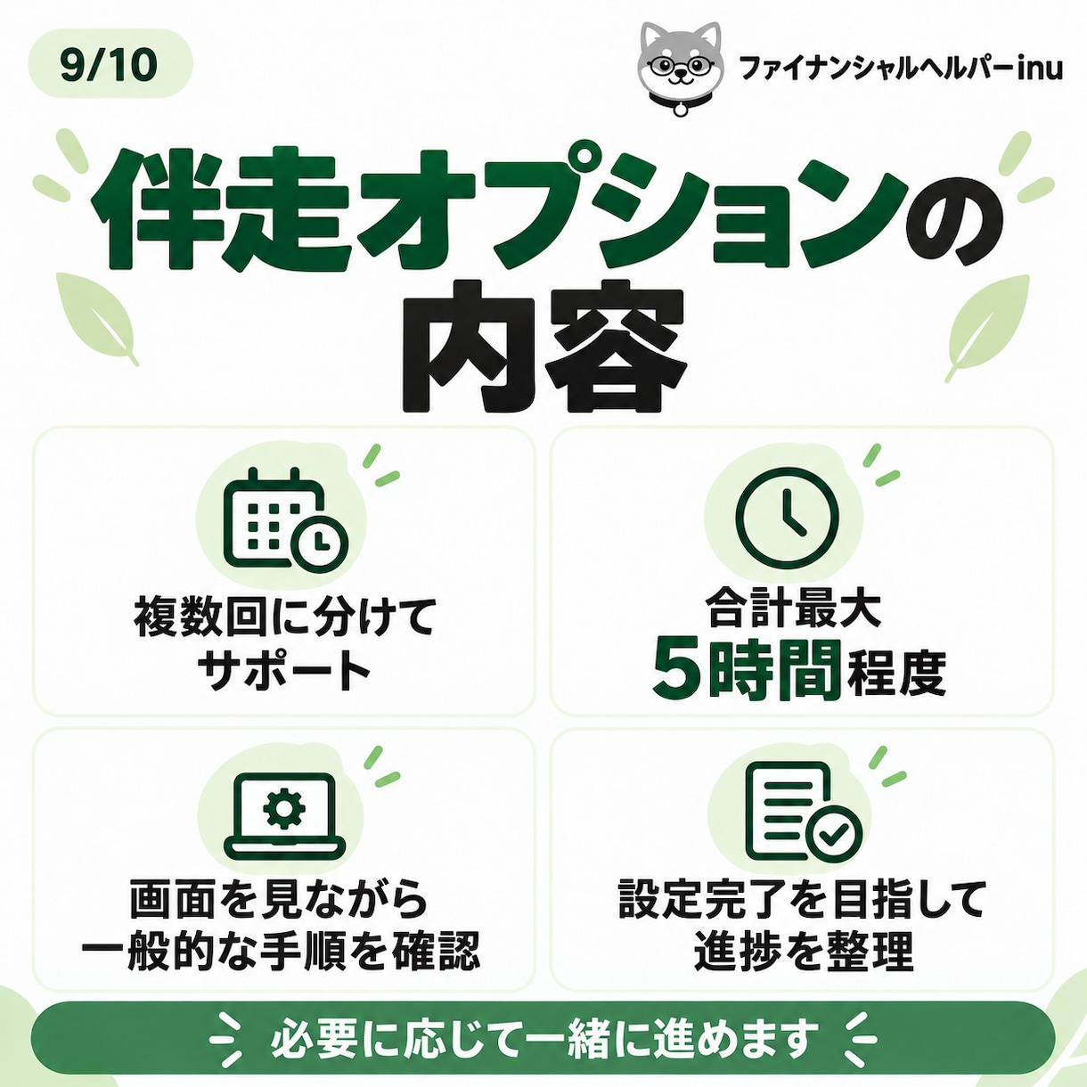 NISA・iDeCo超初心者の相談にのります 何から始める？NISA・iDeCoの最初の一歩を伴走します イメージ9