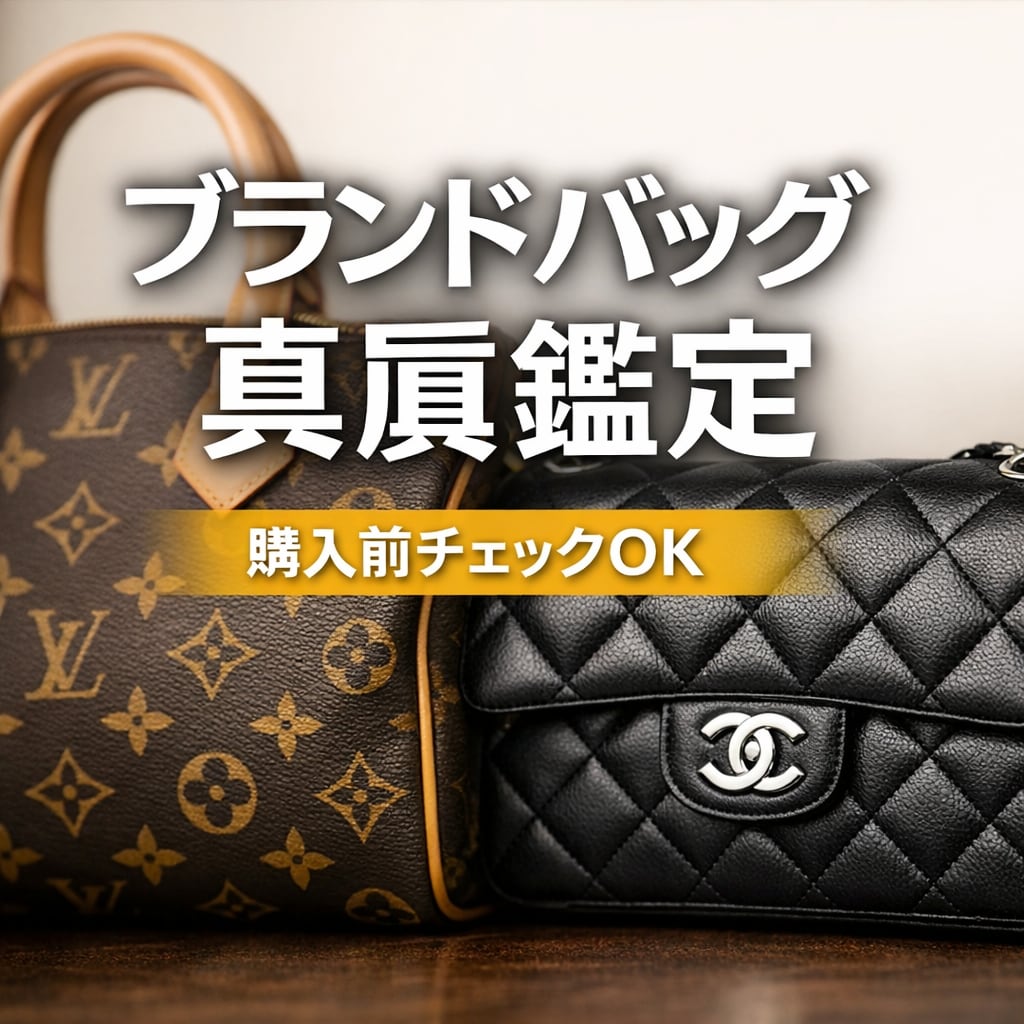 ブランドバッグの真贋鑑定します 年間約10万点見るブランドバックバイヤーによる真贋代行。 イメージ1