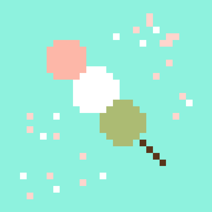可愛らしいドット絵描きます 小さいサイズ２つで500円～！大きいサイズも可！ イメージ5