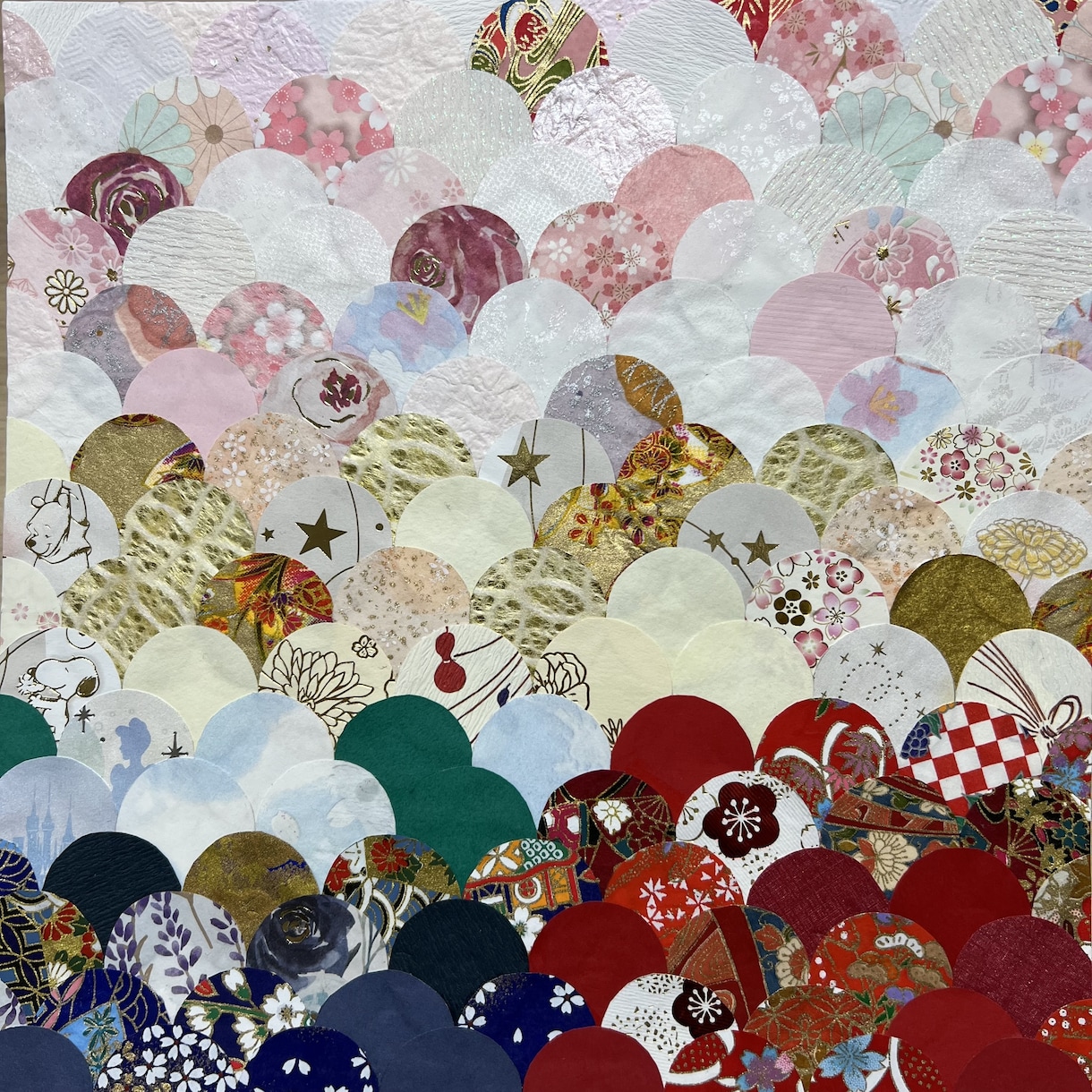 ご祝儀袋をリメイクして立体アートの製作を致します 【自分だけの世界に1つだけのアート】 イメージ5