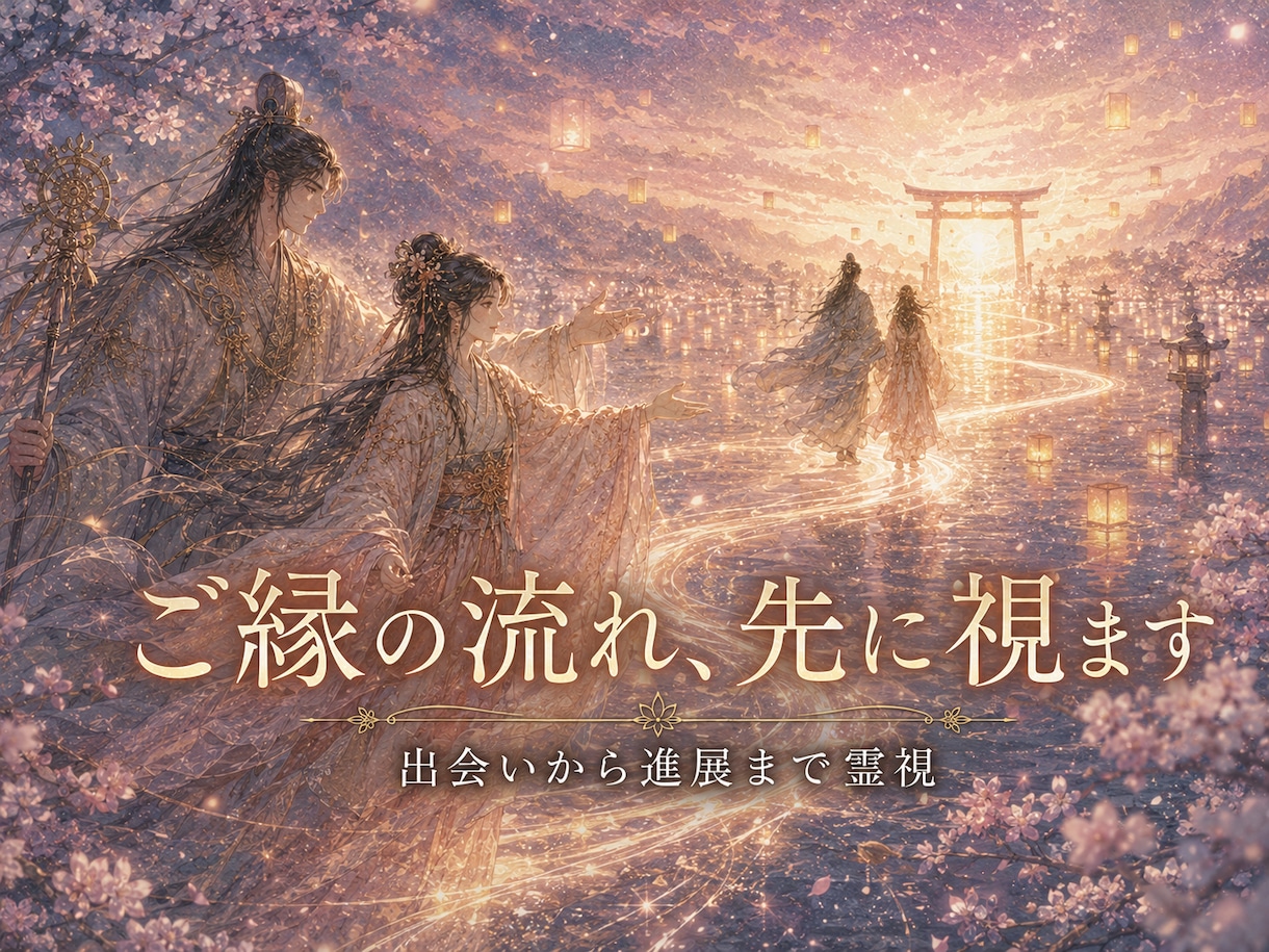 次に付き合う運命の人の実像を透視します 雰囲気・性格・出会いの流れを霊視します イメージ4