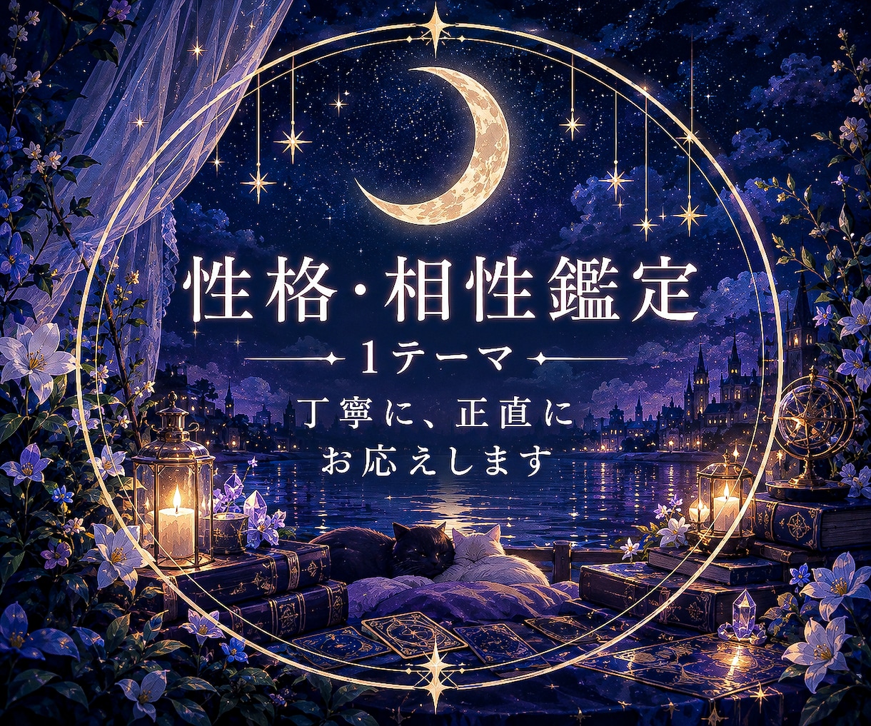 性格・相性診断｜あなたとお相手を読み解きます 干支×星座×血液型の独自診断で、丁寧にお伝えします。 イメージ1
