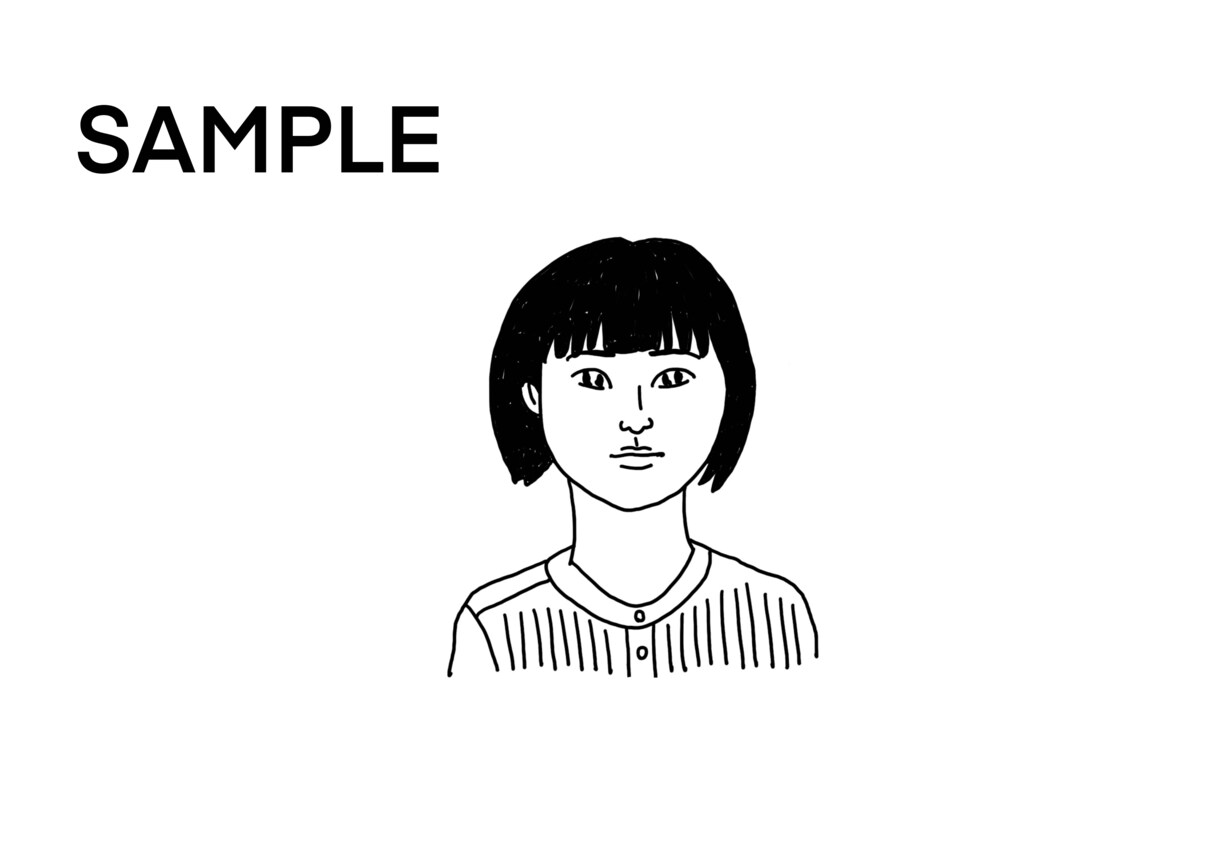 シンプルでゆるい線画の似顔絵かきます 写真をもとに、シンプルでゆるい線画の似顔絵を描きます。 イメージ5