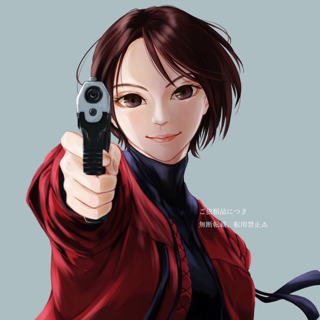 厚塗り風アイコン・ヘッダー用のイラスト描きます 綺麗かつ丁寧で、人目を引くアイコンを提供します。 イメージ8