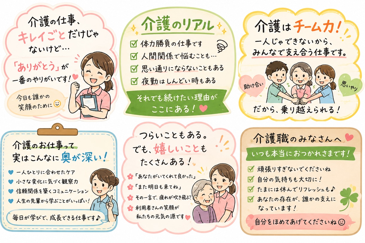 介護士さん歓迎！ 仕事のことなどメインになります お仕事のことや人間関係についてお話出来ればと思います。 イメージ3