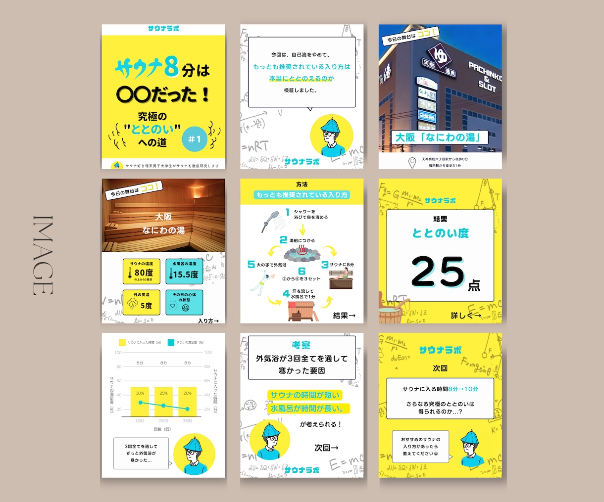 Instagram投稿用のテンプレートを作成します 現役WEBデザイナーがInstagram投稿をお手伝いします イメージ5
