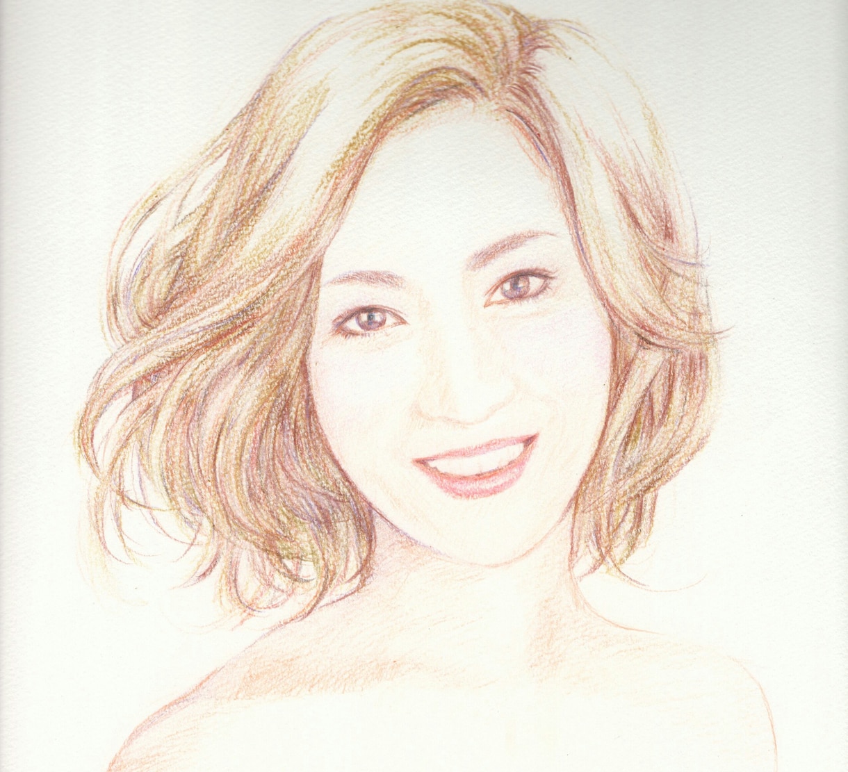 オトナめアートな似顔絵を描きます 構図や表情&髪型もご相談ください♪ イメージ3