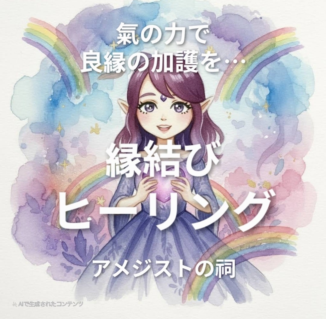 良縁を強化できます 氣の術を使ってご縁を強化いたします。 イメージ1