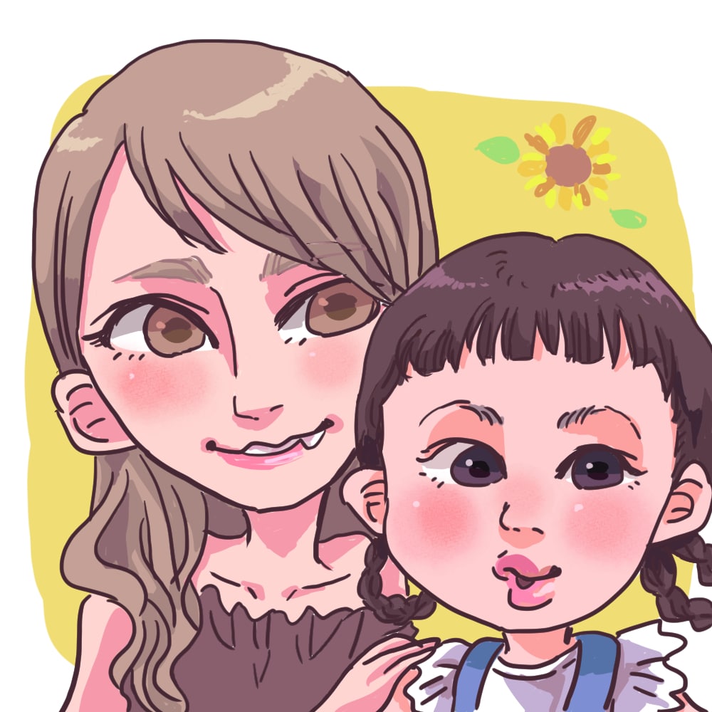 ポップでかわいいデジタル似顔絵かきます プレゼントやSNSアイコンにぴったりの似顔絵☆ イメージ1