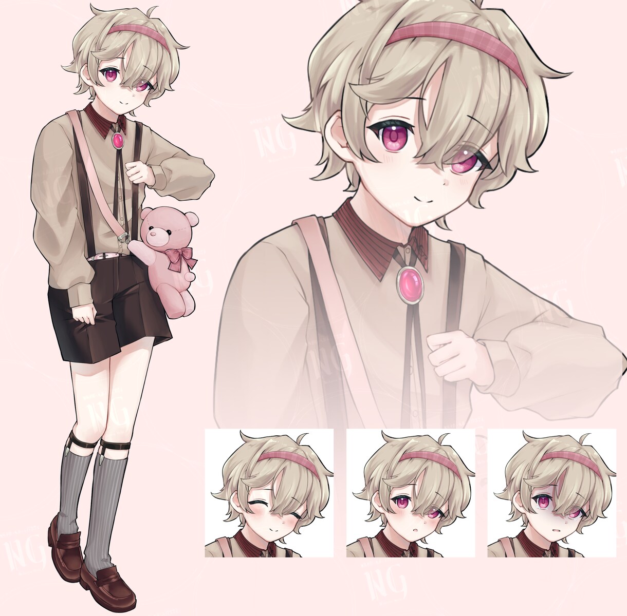 華やかで見栄えのするイラスト制作します ＊TRPG立ち絵、SNSアイコン、グッズ用など柔軟に対応可 イメージ10