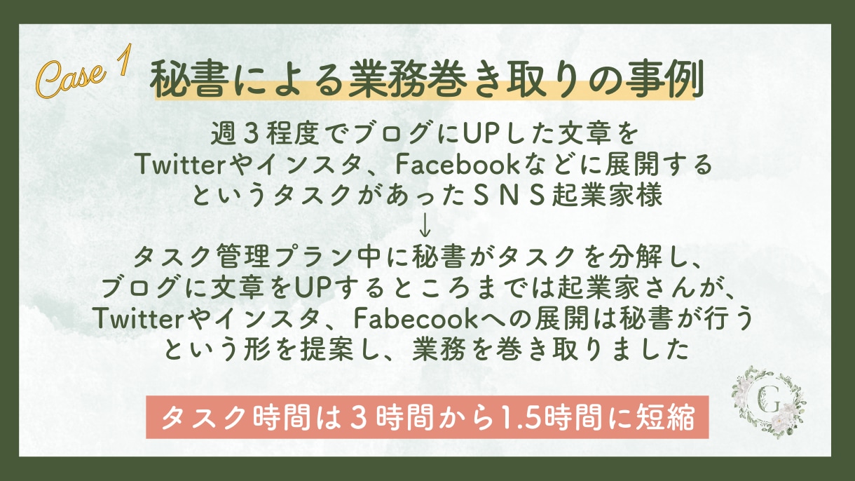 Webが苦手な起業家さんのIT事務をサポートします 経営者さんが事務作業を手放して本業に集中する時間を作ります イメージ2