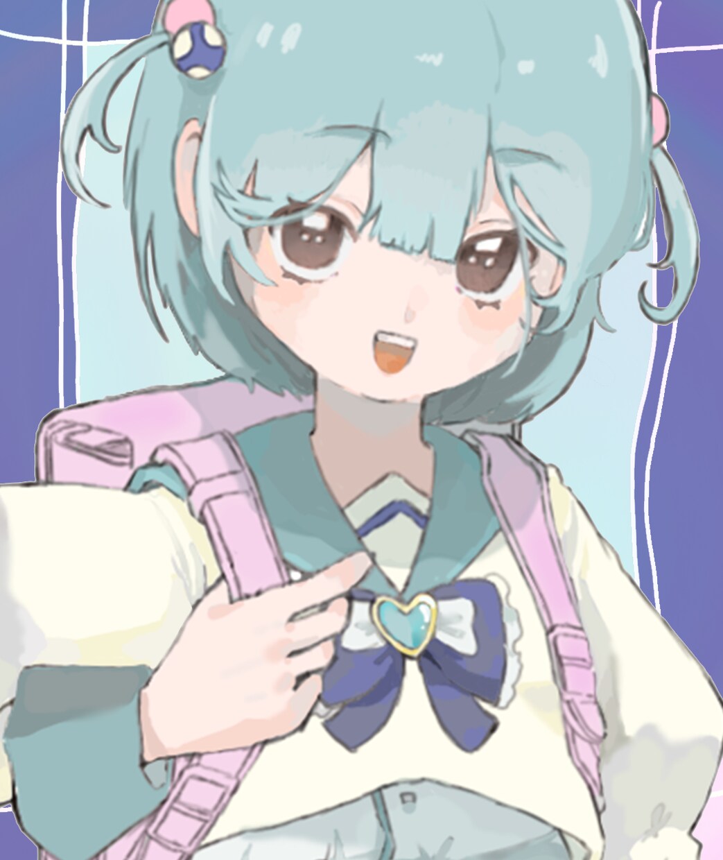SNSなどのキャラクターアイコンを描きます カワイイキャラクターを丁寧に制作します！ イメージ1