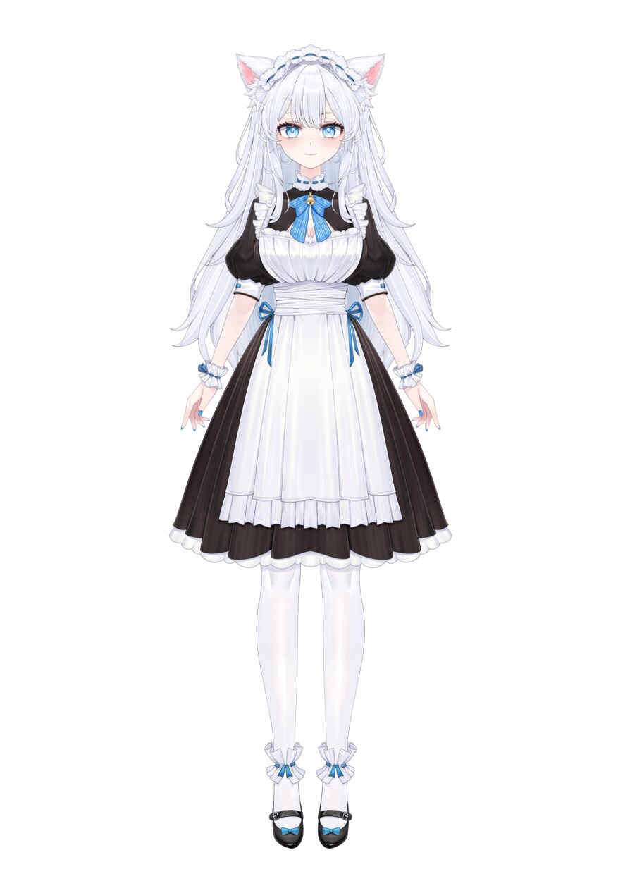 初心者向けVTuber用Live2Dモデルですます 目パチ・口パク対応 即納可 初心者OK  イメージ7