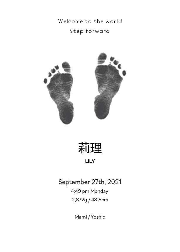 命名書作成します 他にはないこだわりのデザイン命名書を作りませんか？ イメージ3