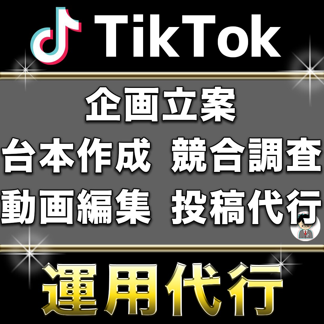 コンサルタントが御社のTikTok運用を代行します 企業のTikTok運用のプロにお任せください イメージ1