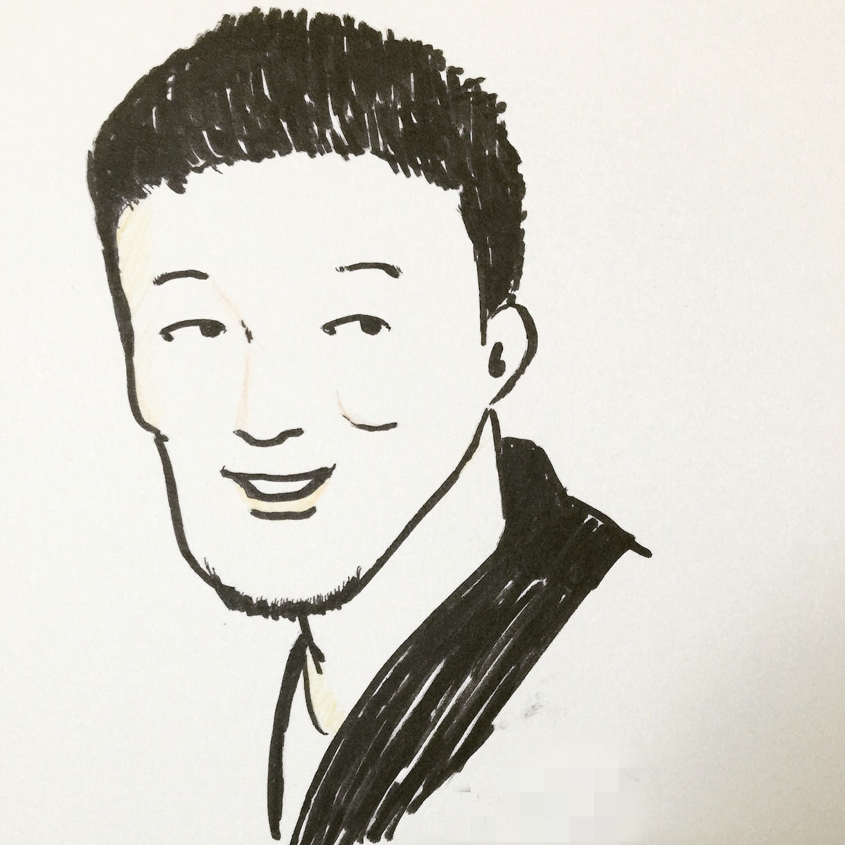 手描きタッチの似顔絵を描きます 独特な雰囲気の似顔絵をご希望の人にオススメ イメージ2