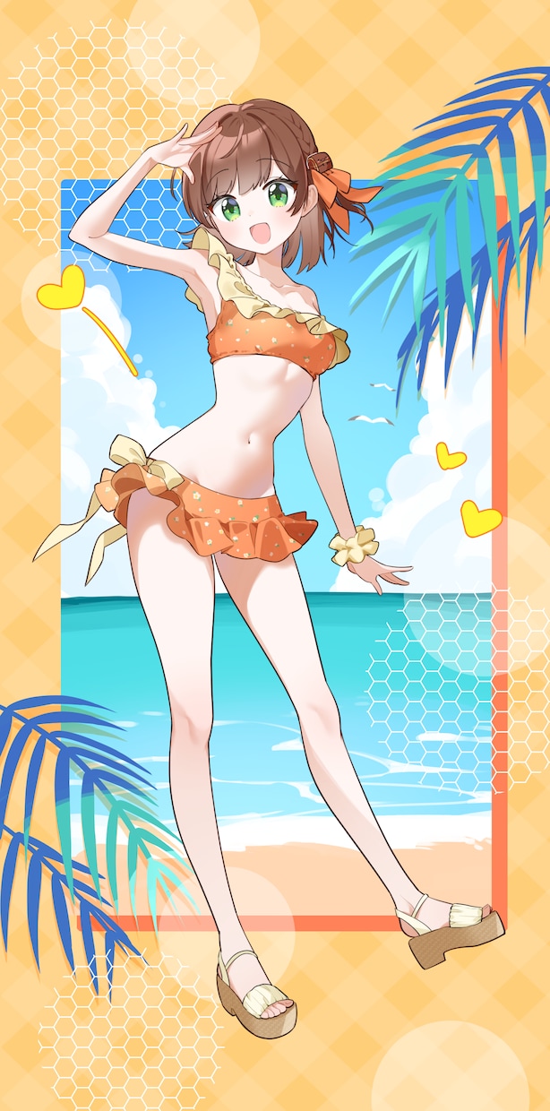 可愛いギャルやケモノ系のVライバーさん描きます 可愛い女の子の全身イラストを制作します！ イメージ8