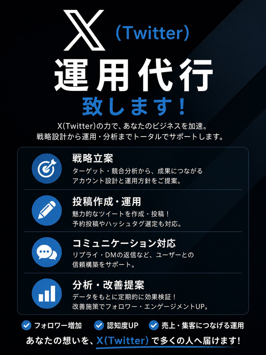 sns運用代行を致します。集客や視聴数を上げれます 集客でフォロワーの増加。閲覧数をあげる事でサイト誘導できます イメージ2