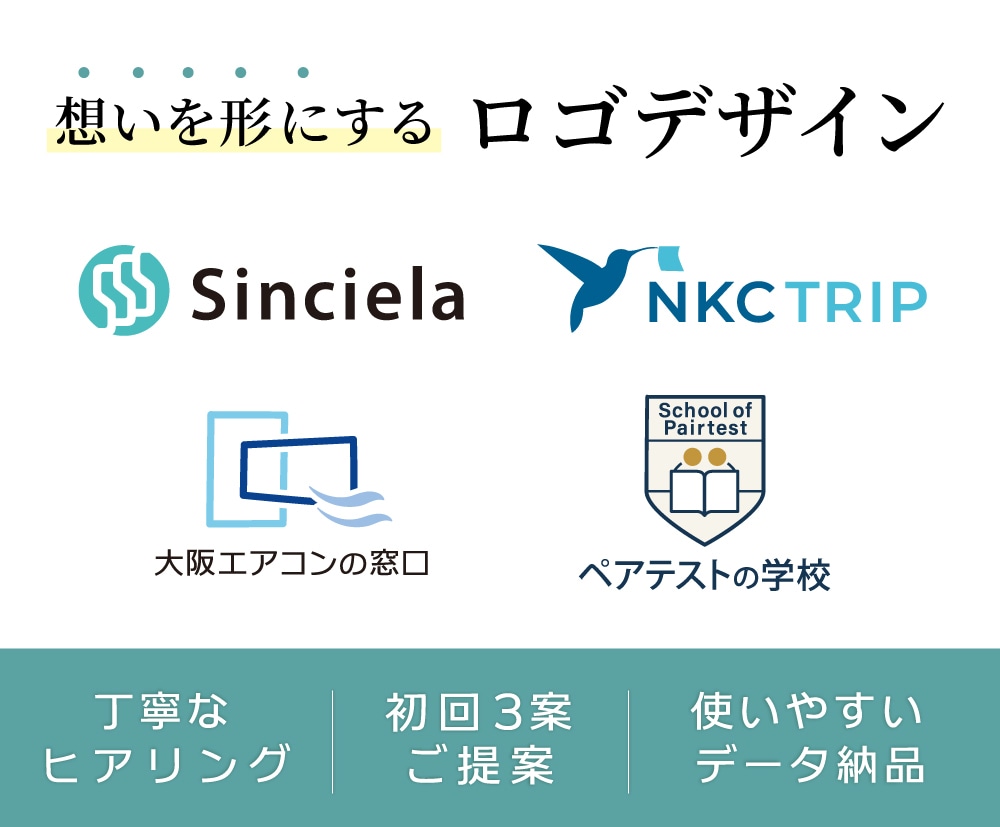 初回3案！印象的なロゴご提案します 名刺やWEB対応！多用途に使いやすく丁寧に納品で安心！ イメージ1
