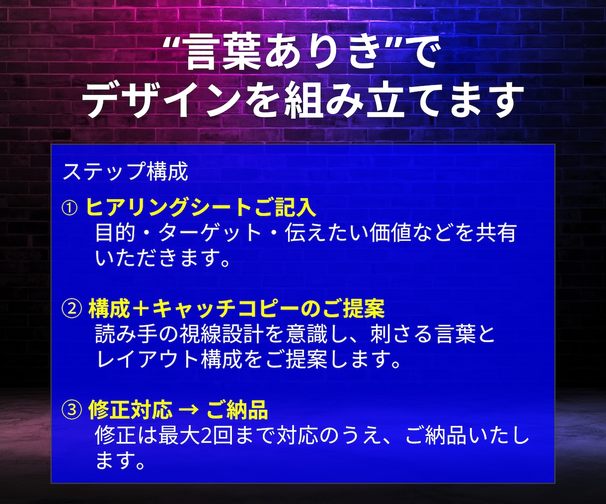 ３０億実績プロが集客UPの画像とコピーを制作します ９割が知らない売れる法則。プロの戦略で成約の壁を突破します イメージ4