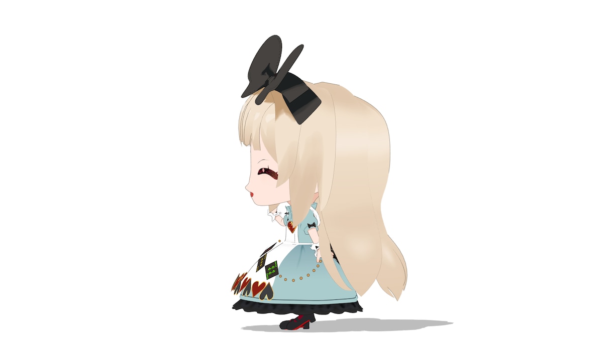 VTuberさん向けデフォルメ3Dモデル作成します ちまっとかわいいデフォルメ3Dモデルを作ります！ イメージ4