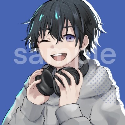 SNS用のアイコンを制作いたします デフォルメなら最短3日！等身キャラなら最短5日！ イメージ2