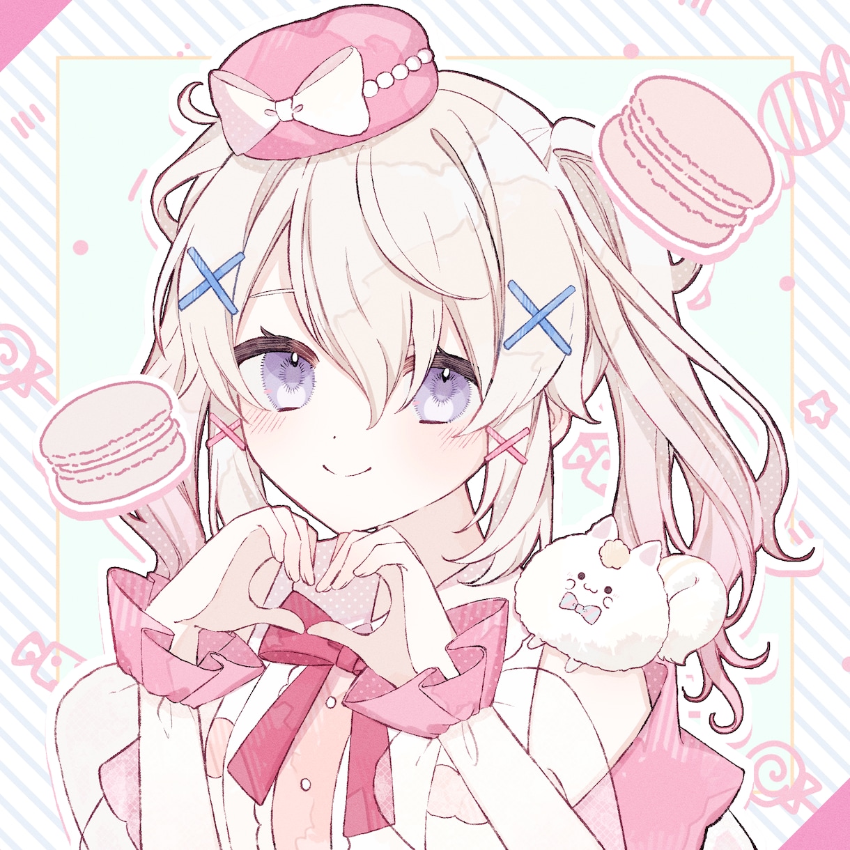 人物イラストを描きます ほんわか可愛い雰囲気のイラストが得意です！ イメージ7