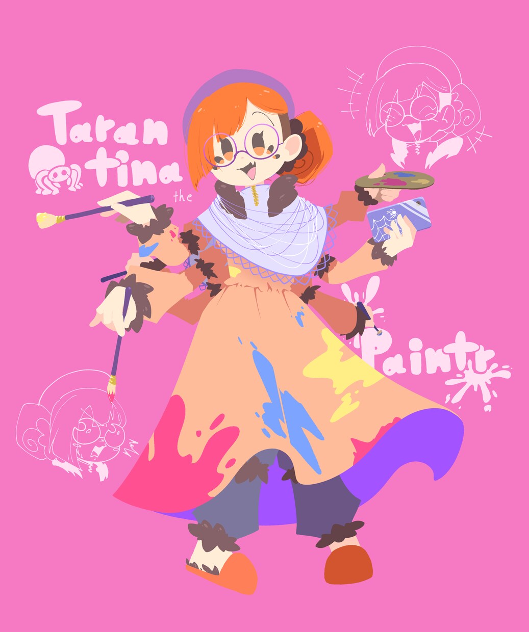 かわいいポップなキャラクターをつくれます 独特なタッチのキャラクターで個性を出せます！ イメージ6
